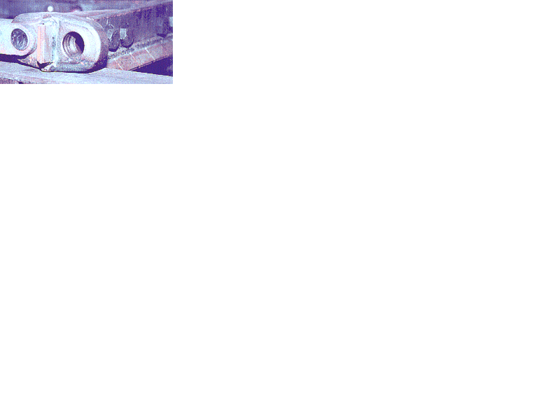 Close up of the chain link.